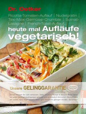 cover image of Heute mal Aufläufe vegetarisch